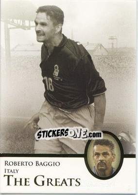 Sticker Roberto Baggio - World Football UNIQUE 2013 - Futera