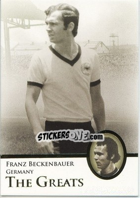 Sticker Franz Beckenbauer - World Football UNIQUE 2013 - Futera