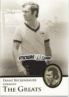 Sticker Franz Beckenbauer - World Football UNIQUE 2013 n. 102p - Futera
