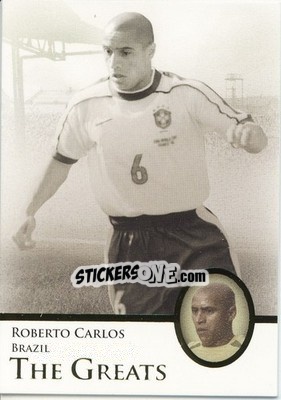 Sticker Roberto Carlos - World Football UNIQUE 2013 n. 106 - Futera