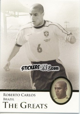 Sticker Roberto Carlos - World Football UNIQUE 2013 n. 106p - Futera