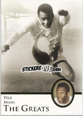 Sticker Pele - World Football UNIQUE 2013 n. 114p - Futera