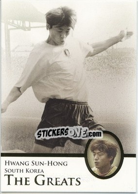 Sticker Hwang Sun-Hong - World Football UNIQUE 2013 n. 117 - Futera