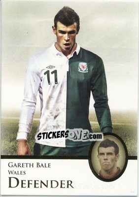 Sticker Gareth Bale - World Football UNIQUE 2013 - Futera