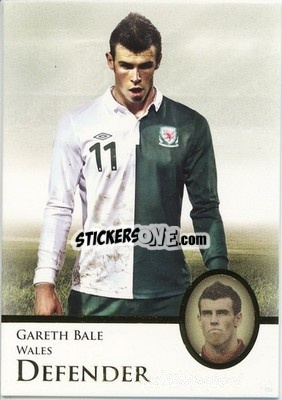 Sticker Gareth Bale - World Football UNIQUE 2013 n. 121p - Futera