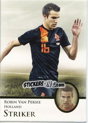 Sticker Robin van Persie - World Football UNIQUE 2013 - Futera