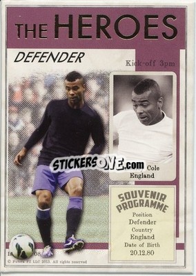 Sticker Ashley Cole