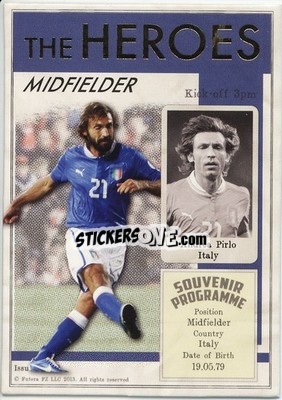 Sticker Andrea Pirlo