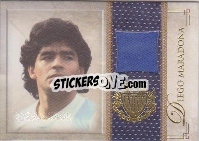 Sticker Diego Maradona - World Football UNIQUE 2013 n. MEM15 - Futera