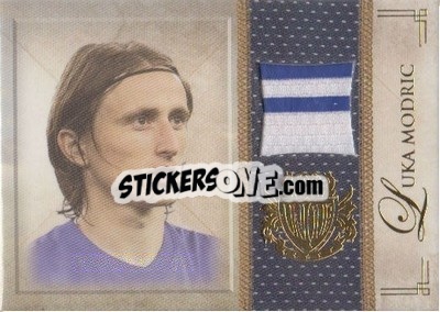 Sticker Luka Modric - World Football UNIQUE 2013 n. MEM17 - Futera