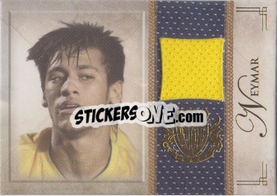 Sticker Neymar - World Football UNIQUE 2013 n. MEM18 - Futera
