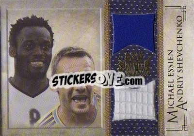 Sticker Michael Essien / Andriy Shevchenko - World Football UNIQUE 2013 n. MEM35 - Futera