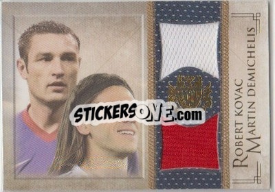 Sticker Robert Kovac / Martin Demichelis - World Football UNIQUE 2013 n. MEM38 - Futera