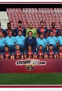 Cromo FC Barcelona team sticker