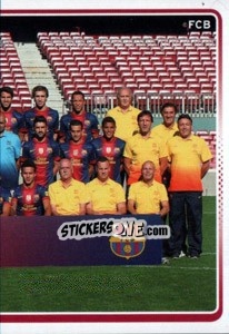 Sticker FC Barcelona team sticker - FC Barcelona 2012-2013 n. 4 - Panini