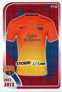 Sticker Equipacion (2) - FC Barcelona 2012-2013 - Panini