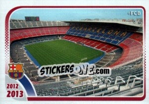 Sticker Camp Nou - FC Barcelona 2012-2013 n. 7 - Panini