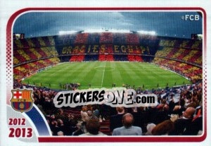 Sticker Camp Nou (Modular Show) - FC Barcelona 2012-2013 n. 9 - Panini