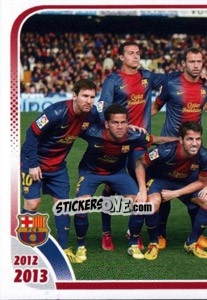 Sticker FC Barcelona (Team sticker 2012/2013) - FC Barcelona 2012-2013 n. 11 - Panini