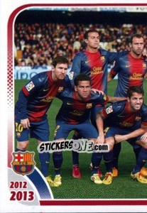 Cromo FC Barcelona (Team sticker 2012/2013)