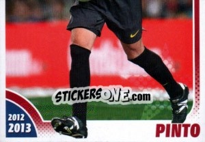 Sticker Pinto in action - FC Barcelona 2012-2013 n. 40 - Panini