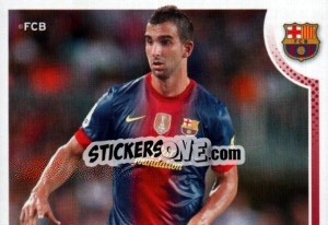 Sticker Montoya in action - FC Barcelona 2012-2013 n. 51 - Panini