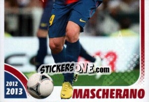 Sticker Mascherano in acton - FC Barcelona 2012-2013 n. 72 - Panini