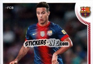 Sticker Thiago in action - FC Barcelona 2012-2013 - Panini