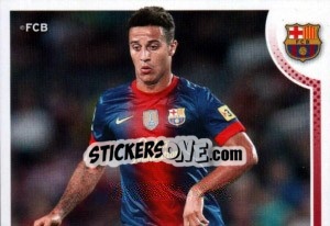 Sticker Thiago in action - FC Barcelona 2012-2013 n. 119 - Panini