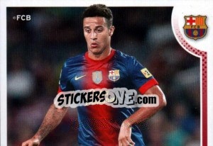 Cromo Thiago in action - FC Barcelona 2012-2013 - Panini