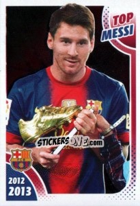 Figurina Top Messi (Pichichi 2011/2012)