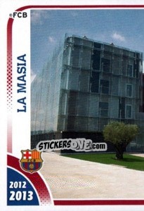 Sticker La Masia - FC Barcelona 2012-2013 n. 176 - Panini