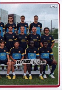 Sticker Barcelona B - Team Sticker - FC Barcelona 2012-2013 n. 180 - Panini