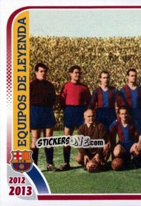 Sticker FC Barcelona 1948/1949 - FC Barcelona 2012-2013 n. 194 - Panini