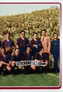 Sticker FC Barcelona 1948/1949 - FC Barcelona 2012-2013 n. 195 - Panini
