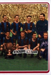 Sticker FC Barcelona 1951/1952 - FC Barcelona 2012-2013 - Panini