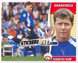 Cromo Aranzubia - Liga Spagnola 2006-2007 - Colecciones ESTE