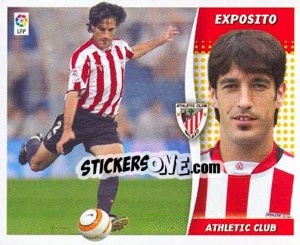 Cromo Exposito - Liga Spagnola 2006-2007 n. 5 - Colecciones ESTE