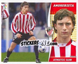 Figurina Amorebieta - Liga Spagnola 2006-2007 n. 6 - Colecciones ESTE