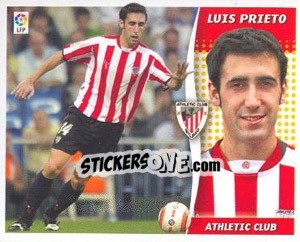 Sticker Luis Prieto - Liga Spagnola 2006-2007 n. 7 - Colecciones ESTE