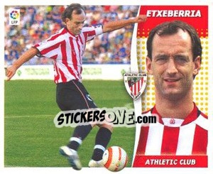 Cromo Etxeberria - Liga Spagnola 2006-2007 - Colecciones ESTE