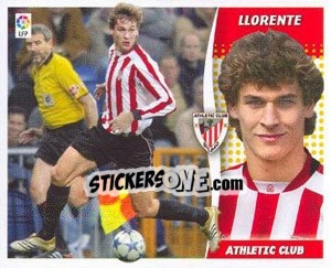 Sticker Fernando Llorente - Liga Spagnola 2006-2007 n. 21 - Colecciones ESTE