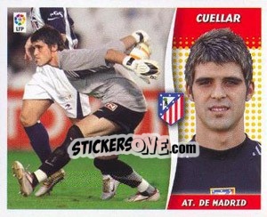 Sticker Cuellar - Liga Spagnola 2006-2007 n. 34 - Colecciones ESTE