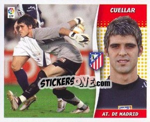 Sticker Cuellar - Liga Spagnola 2006-2007 - Colecciones ESTE