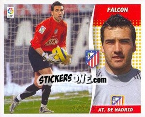 Sticker Falcon - Liga Spagnola 2006-2007 n. 35 - Colecciones ESTE