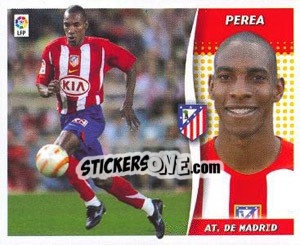 Cromo Perea - Liga Spagnola 2006-2007 - Colecciones ESTE