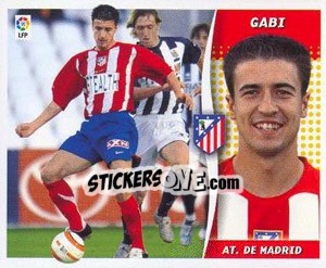 Sticker Gabi - Liga Spagnola 2006-2007 n. 44 - Colecciones ESTE