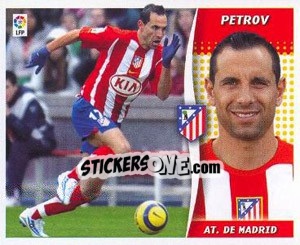 Sticker Martin Petrov - Liga Spagnola 2006-2007 n. 48 - Colecciones ESTE