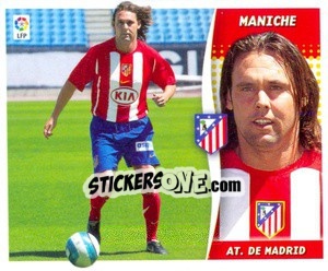 Sticker Maniche (Coloca) - Liga Spagnola 2006-2007 n. 52 - Colecciones ESTE