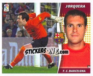Sticker Jorquera - Liga Spagnola 2006-2007 n. 64 - Colecciones ESTE